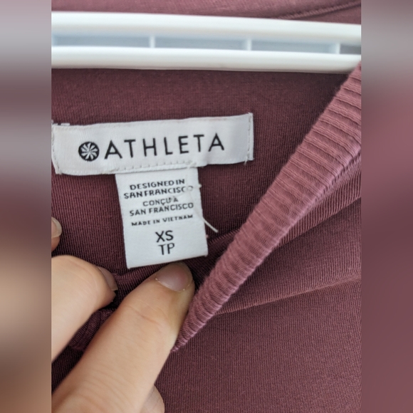 Athleta Santorini Cinch Midi Dress Tawny Rose Soft Pink Size XS - Picture 7 of 14